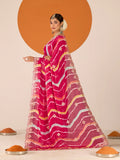 Laxmipati Ruchi Pink Silk Blend Embroidered Saree